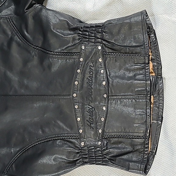 Vintage Harley-Davidson Sierra Rose Concho Leather Jacket - Picture 6 of 9